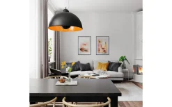 By Rydens Captain Taklampa Svart/Guld* Stora Taklampor Ø50-69 Cm