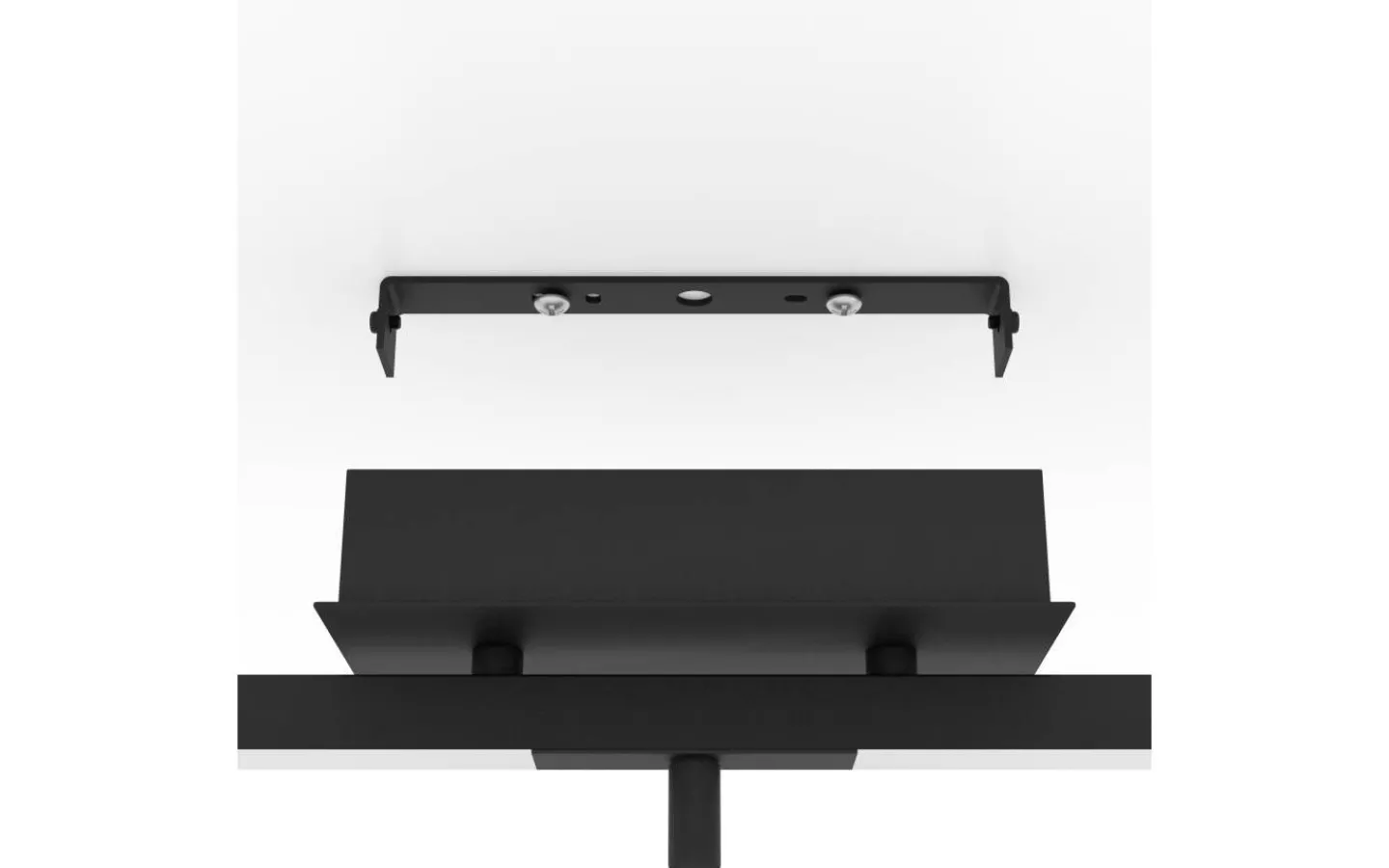 Eglo Cardillio 2 Takspotlight 39cm LED 3000K 3x3,2W + 2x3,3W Svart* Avlånga Takspotlights|Takspot Med 3 Lampor