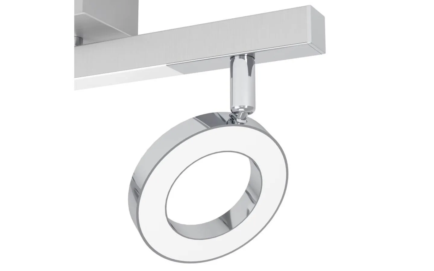 Eglo Cardillio Takspotlight 39cm LED 3000K 2x3,2W + 3,3W Krom* Avlånga Takspotlights|Takspot Med 2 Lampor