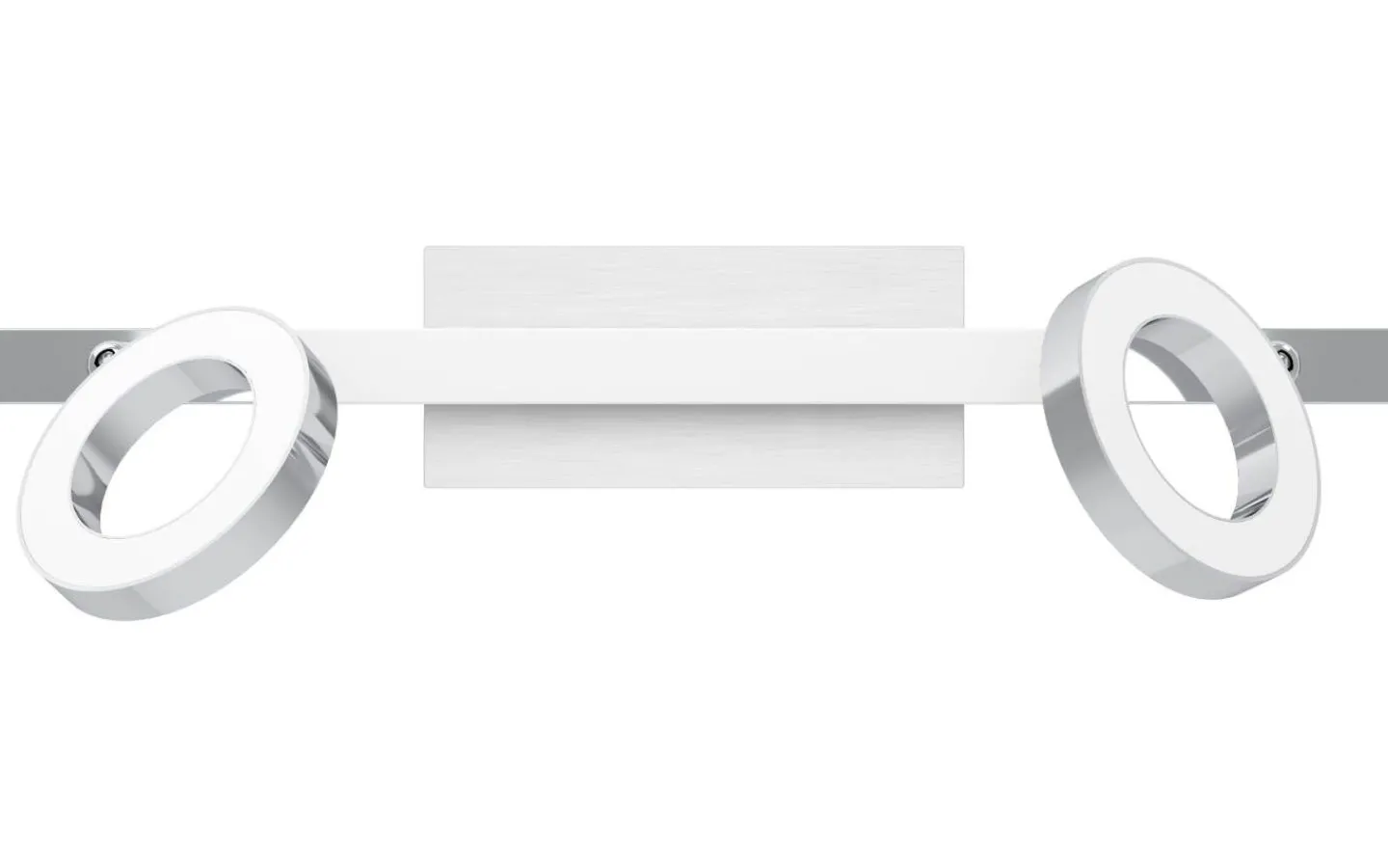 Eglo Cardillio Takspotlight 39cm LED 3000K 2x3,2W + 3,3W Krom* Avlånga Takspotlights|Takspot Med 2 Lampor