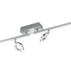 Avlånga Takspotlights|Takspot Med Minst 4 Lampor<Eglo Cardillio Takspotlight 9cm LED 3000K 4x3,2W + 2x3,3W Krom
