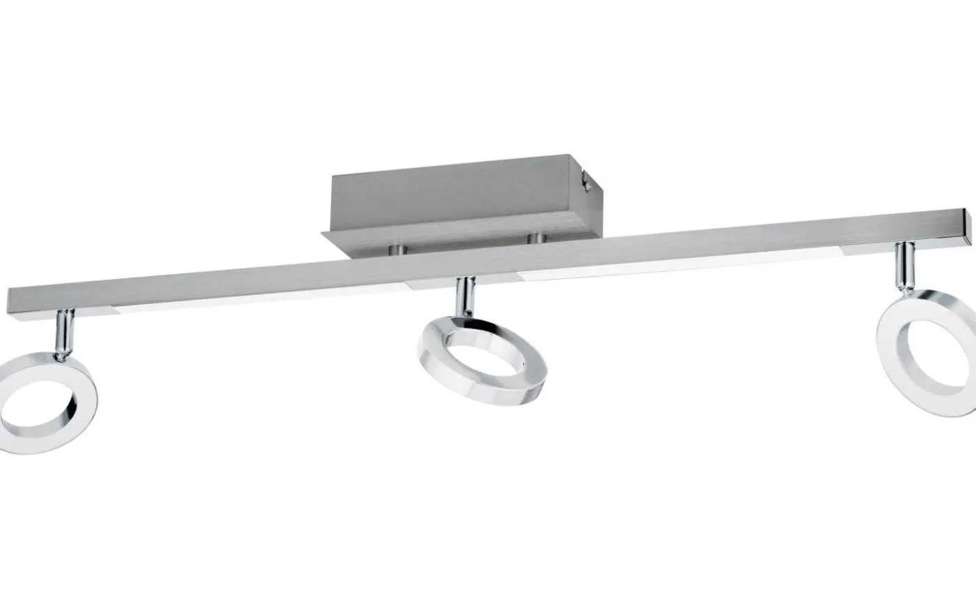 Cardillio Takspotlight 69cm LED 3000K 3x3,2W + 2x3,3W Krom