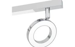 Cardillio Takspotlight 69cm LED 3000K 3x3,2W + 2x3,3W Krom