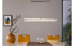 Eglo Cardito Hisslampa 70cm LED 2700-5000K 24W Krom/Kristall* Avlånga Taklampor
