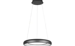 Trio Lighting Cardona Takpendel LED 62cm mattsvart* Stora Taklampor Ø50-69 Cm