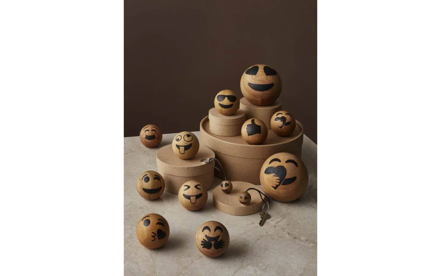 Spring Copenhagen Care Emojiboll 7cm Ek* Trädekorationer