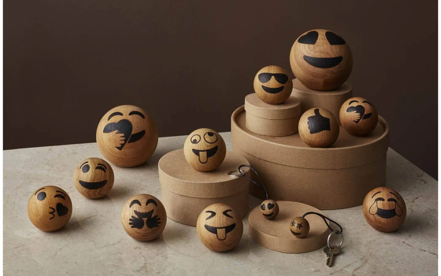 Spring Copenhagen Care Emojiboll 7cm Ek* Trädekorationer