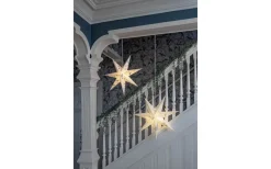 Visa Alla Julstjärnor|Julstjärnor Utan Sladd<Star Trading Care Julstjärna 60cm Vit/Rosen Blad