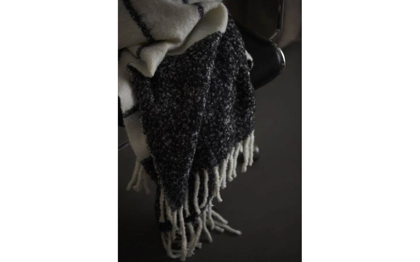 Filtar & Plädar<Svanefors Carl Pläd Black 130x170cm