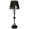 Oriva Carlow Bordslampa 50cm Kristall K5 Svart* Bordslampor