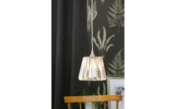 Fönsterlampor|Kristallampor<Oriva Carlow Fönsterlampa Kristall K5 14cm Krom