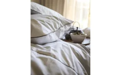 Svanefors Carlton Bäddset 220x220cm Vit* Påslakanset