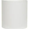 Hallbergs Carolin Cylinder Lampskärm Hög Ø20cm Vit* Cylinder Lampskärmar