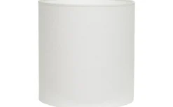 Hallbergs Carolin Cylinder Lampskärm Hög Ø20cm Vit* Cylinder Lampskärmar