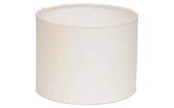 Carolin Cylinder Lampskärm Ø25cm Vit