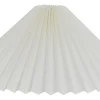 Hallbergs Carolin Lampskärm Ø40cm Vit* Plisserade Lampskärmar