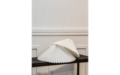 Hallbergs Carolin Lampskärm Ø40cm Vit* Plisserade Lampskärmar