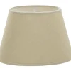 Carolin Oval Lampskärm 33cm Creme