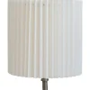 Carolin Plisserad Cylinder Lampskärm Ø35cm Vit