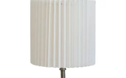 Carolin Plisserad Cylinder Lampskärm Ø35cm Vit