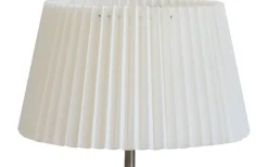 Hallbergs Carolin Plisserad Lampskärm Ø27cm Vit* Plisserade Lampskärmar