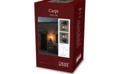 Carpi Vägglampa 33cm Svart IP44