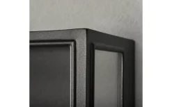 Carpi Vägglampa 40x20,5cm Svart IP44