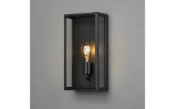 Carpi Vägglampa 40x20,5cm Svart IP44