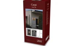 Carpi Vägglampa 40x20,5cm Svart IP44