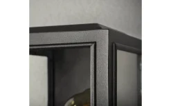 Vägglyktor<Konstsmide Carpi Vägglampa 30x12,5cm Svart IP44