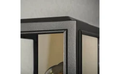 Konstsmide Carpi Vägglampa 30x12,5cm Svart/Mässing IP44* Kustnära Belysning|Vägglyktor