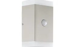 Carpinera Fasadlampa Rörelse GU10 LED 3000K 4,6W Silverfärgad IP44