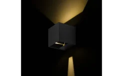 Rendl Carre Vägglampa LED 3000K 2x3W Vit IP54* Upp & Nedljus Lampor|Vägglampor Utomhus