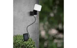 Casabas Solcellsdriven Strålkastare Rörelse LED 6500K 5W Svart IP44