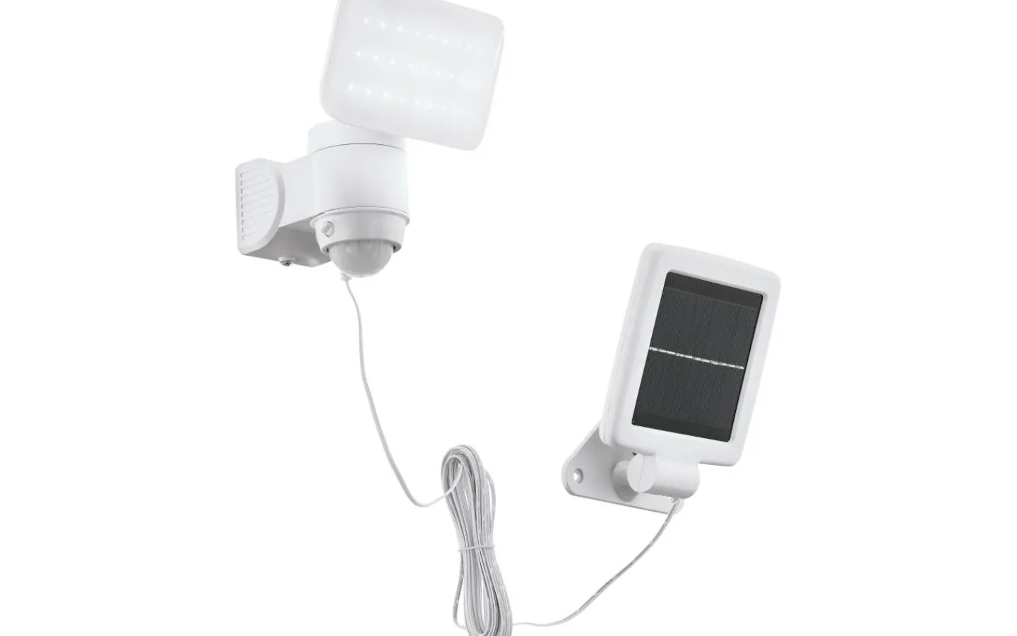 Solcellslampor Vägg|Led Strålkastare<Eglo Casabas Solcellsdriven Strålkastare Rörelse LED 6500K 5W Vit IP44