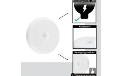 Nattlampor<Eglo Cascia Batteridriven Nattlampa med Rörelsesensor 2-pack