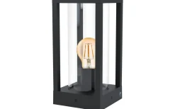 Pollare & Grindlyktor<Eglo Cascinetta Pollare 31cm Svart IP55