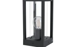 Pollare & Grindlyktor<Eglo Cascinetta Pollare 31cm Svart IP55