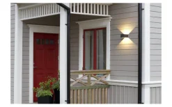 Upp & Nedljus Lampor<Hidealite Case Wall Vägglampa LED 3000K 9W Grå IP55