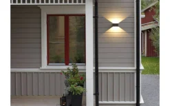 Upp & Nedljus Lampor<Hidealite Case Wall Vägglampa LED 3000K 9W Grå IP55