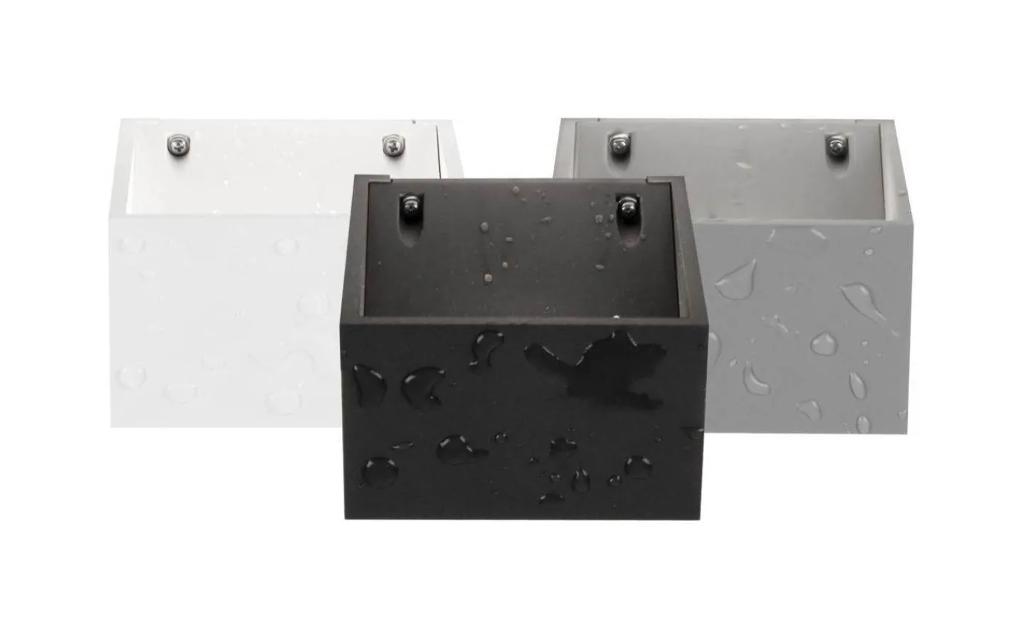 Upp & Nedljus Lampor<Hidealite Case Wall Vägglampa LED 3000K 9W Grå IP55