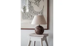 Globen Lighting Castello Bordslampa 28cm Brun* Bordslampor