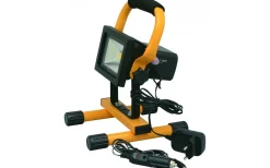 Castor LED-strålkastare, 10W, Uppladdningsbar, IP44