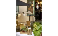 Catania Solcellslampa Beige