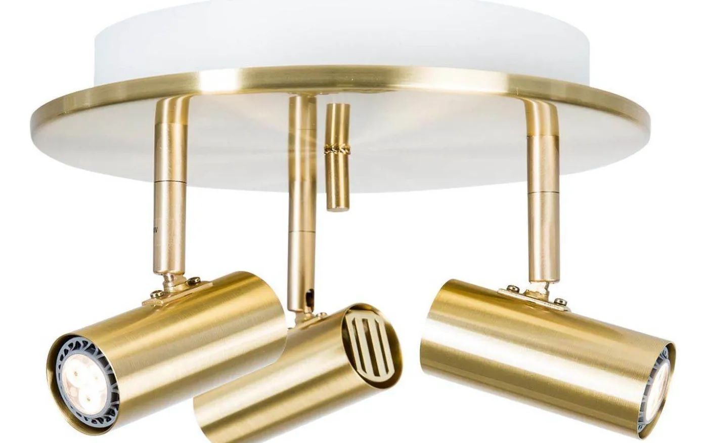 Cato Takspotlight 20cm LED 3x4W Mässing