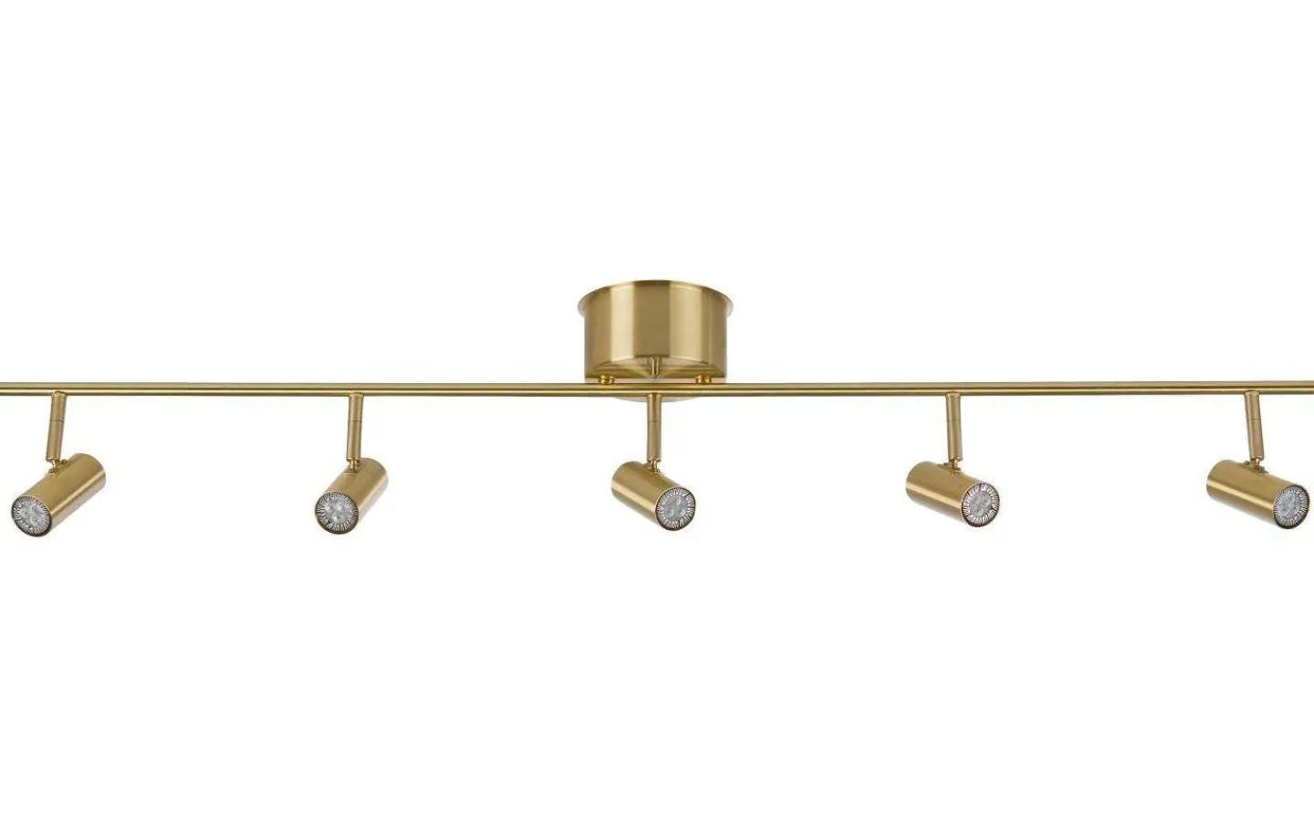 Belid Cato Takspotlight 120cm LED 5x4W Mässing* Avlånga Takspotlights|Takspot Med Minst 4 Lampor