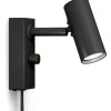 Belid Cato Vägglampa LED GU4 Mattsvart* Sovrum|Läslampor