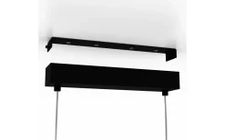 Avlånga Taklampor<Eglo Catterick Taklampa 91cm Svart