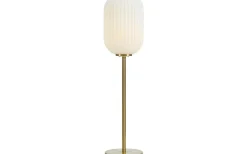 Vardagsrum|Sovrum<Markslojd Cava Bordslampa 55cm Mässing/Opal