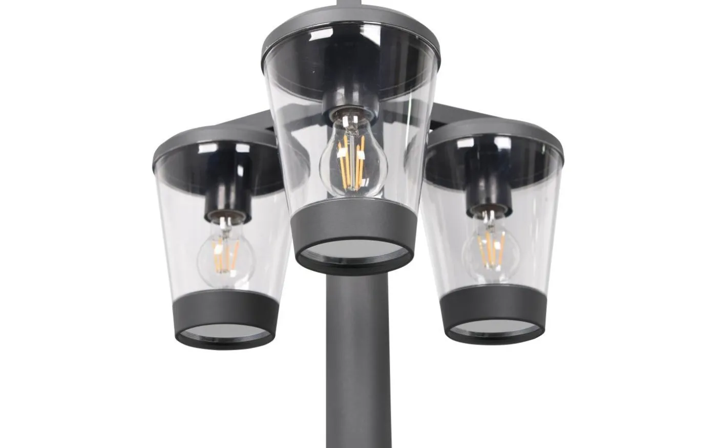Cavado Stolplykta 240cm 3xE27 antracit IP44